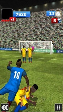 Euro 2016 Soccer Flick [ВЗЛОМ] v 1.0 скриншот №2