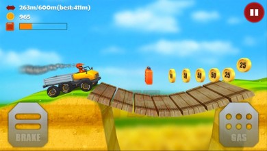 Hill Racing 3D [ВЗЛОМ: Много денег] 1.0.1 скриншот №2