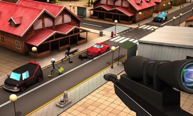 Stickman Sniper Squad 2017 [ВЗЛОМ на деньги] v 1.2 скриншот №1
