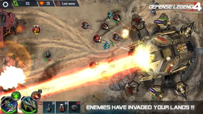 Defense Legend 4: Sci-Fi TD screen 1