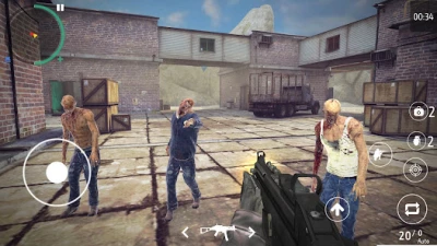 Zombie Shooter - зомби игра screen 1