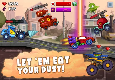 Car Eats Car 2 - Гонки Машин screenshot №4