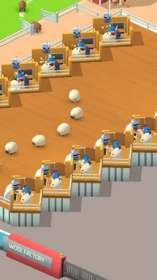 Wool Inc: Idle Factory Tycoon screenshot №3